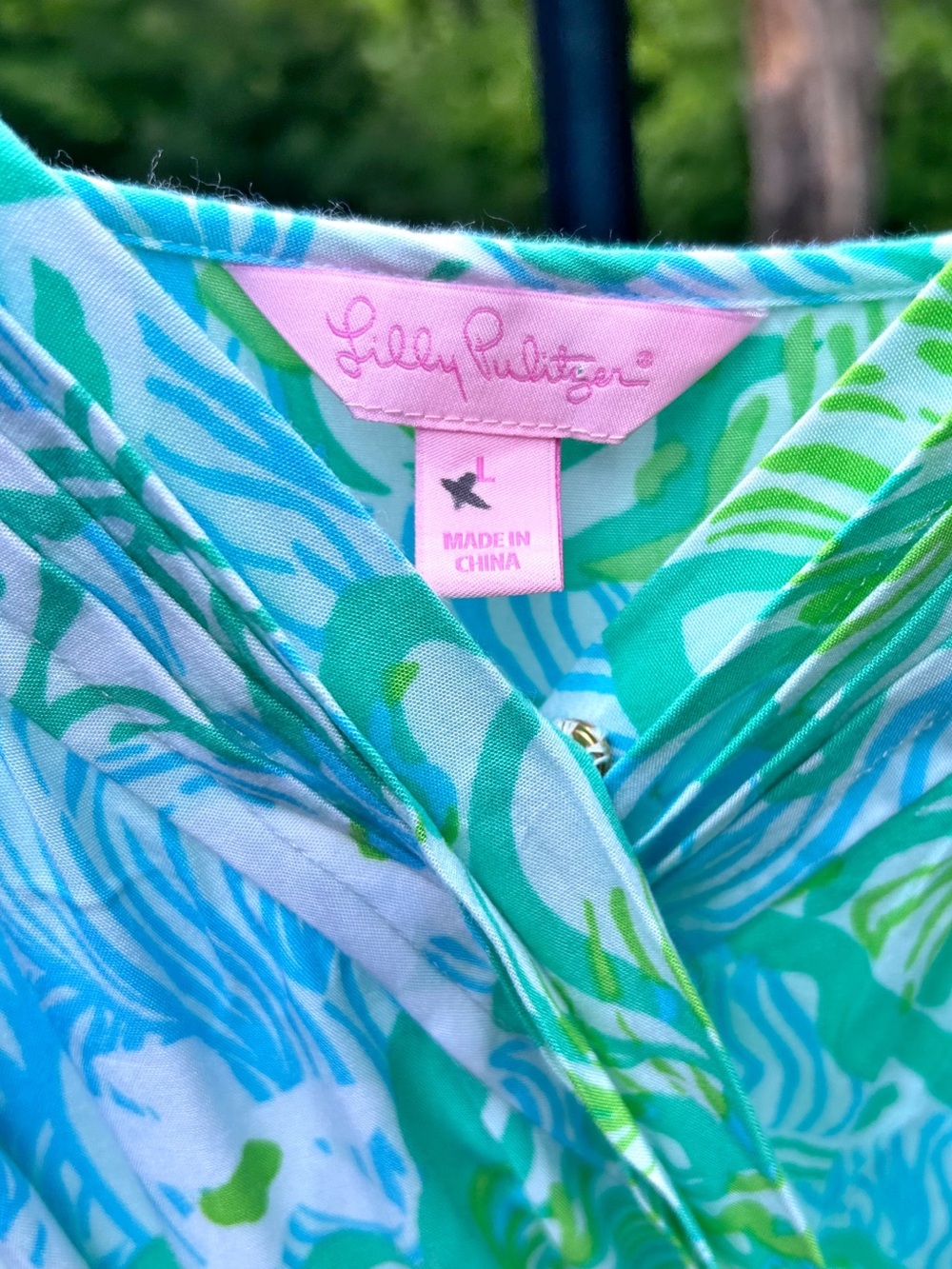 Lily Pulitzer Melba Jumpsuit L Tropical Preppy Summer Essential Lightweight - Picture 10 of 11